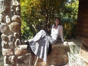 חצאית פלמנקו דגם מדריד